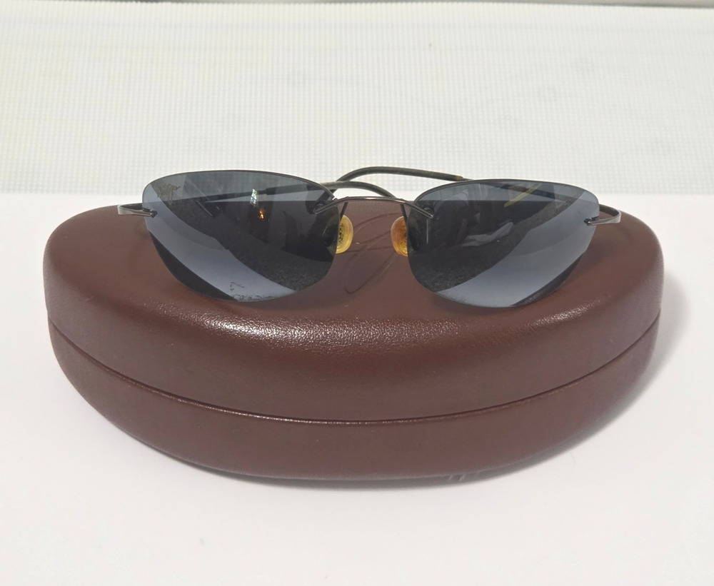 MAUI JIM Wailea Sunglasses -Titanium Polarized MJ503-02-READ